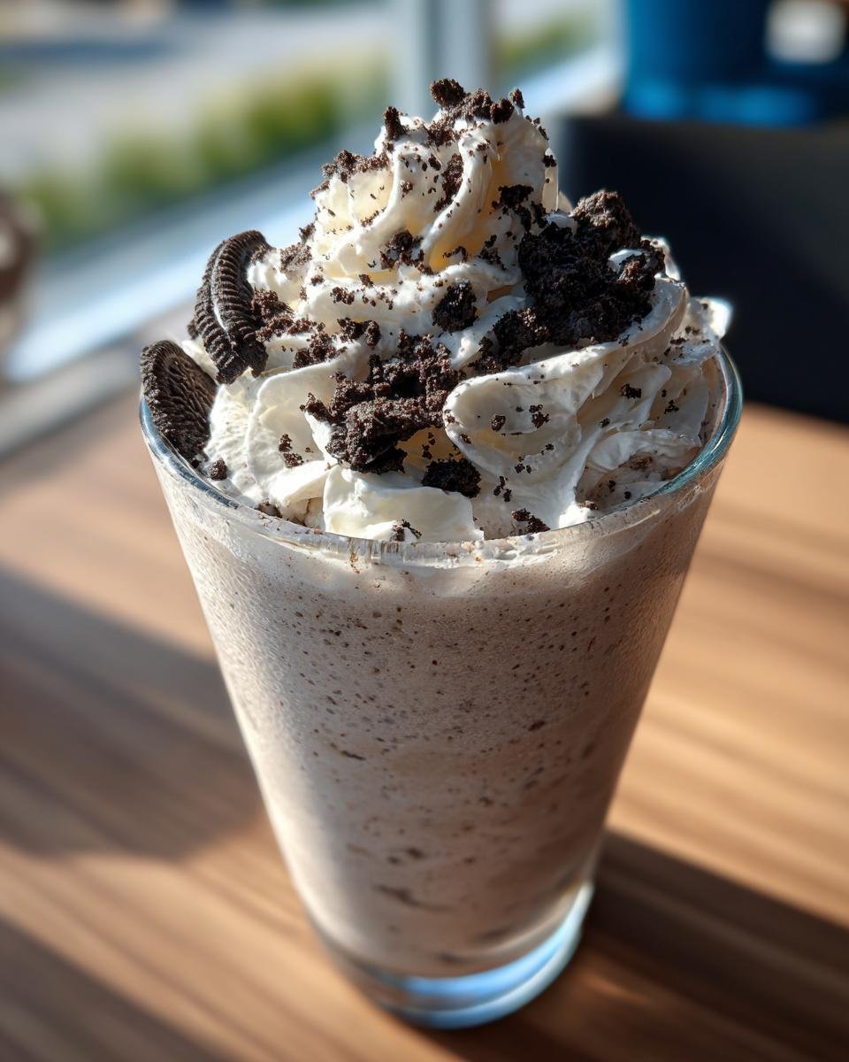 Cookies and Cream Frappuccino - detail 2