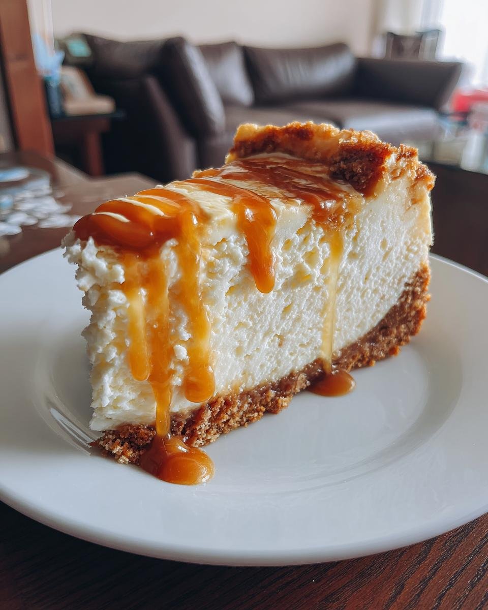 Creamy Butterscotch Cheesecake - detail 3
