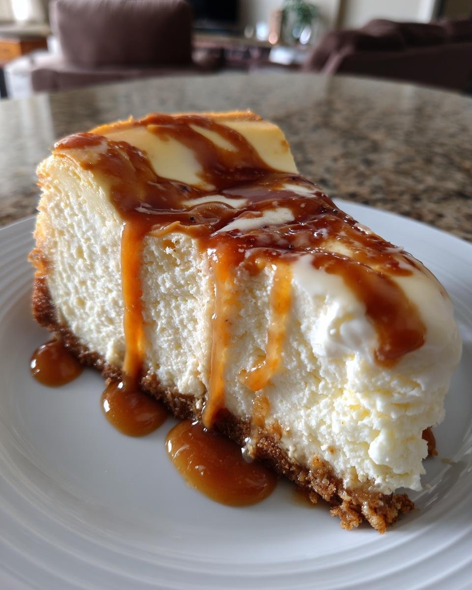 Creamy Butterscotch Cheesecake - detail 4