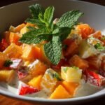 Creamy Tropical Fruit Salad