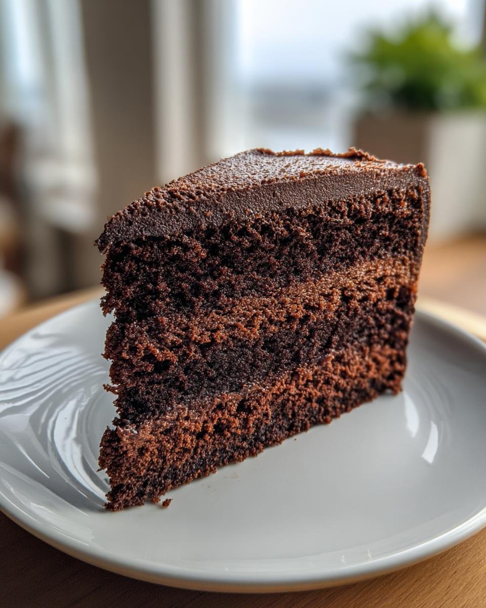 Decadent Chocolate Layer Cake - detail 4