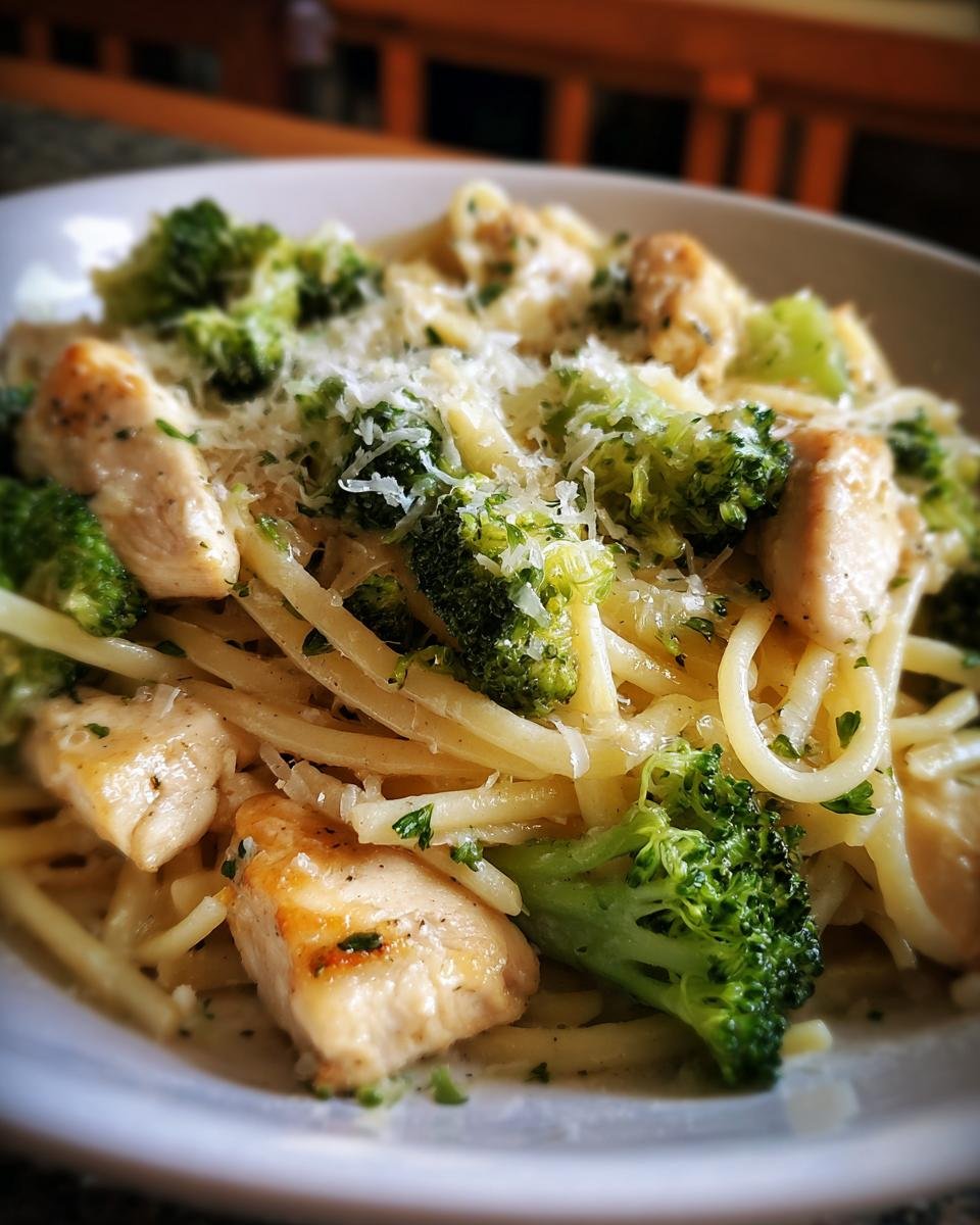 Easy Chicken and Broccoli Pasta - detail 1