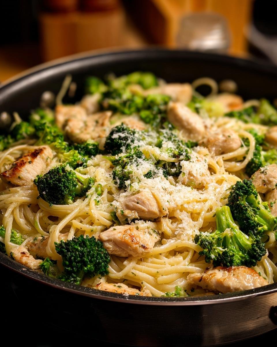 Easy Chicken and Broccoli Pasta - detail 2