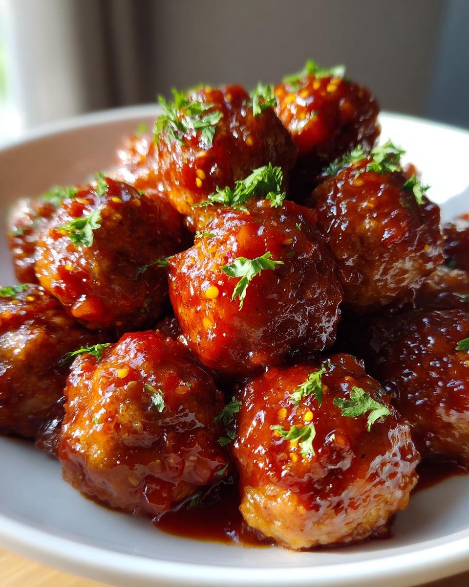 Easy Sweet and Sour Meatballs - detail 2