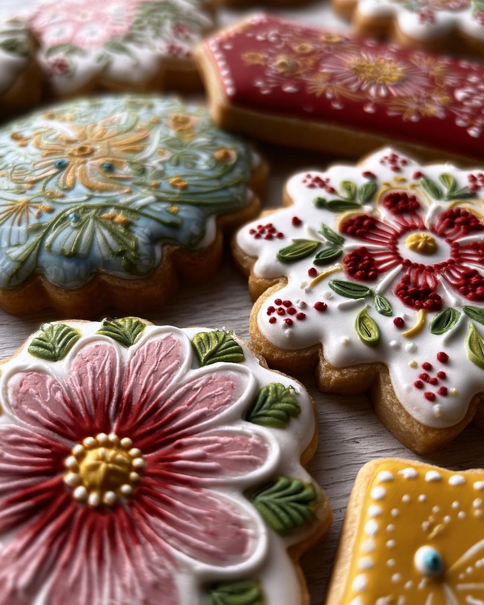 Eggless Royal Icing for Cookie Decoration - detail 2