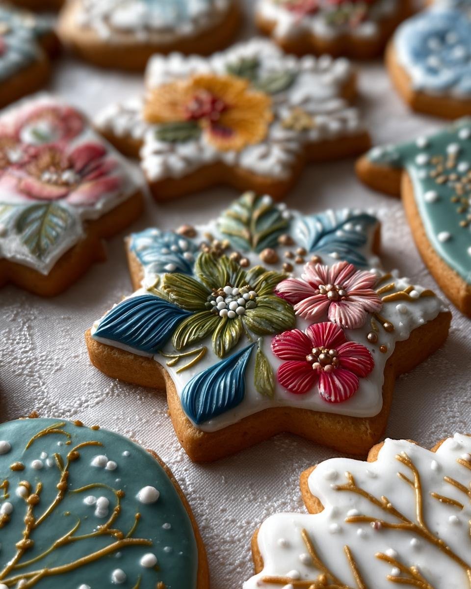 Eggless Royal Icing for Cookie Decoration - detail 3