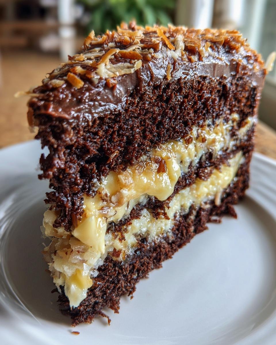 Family German Chocolate Cake - detail 3