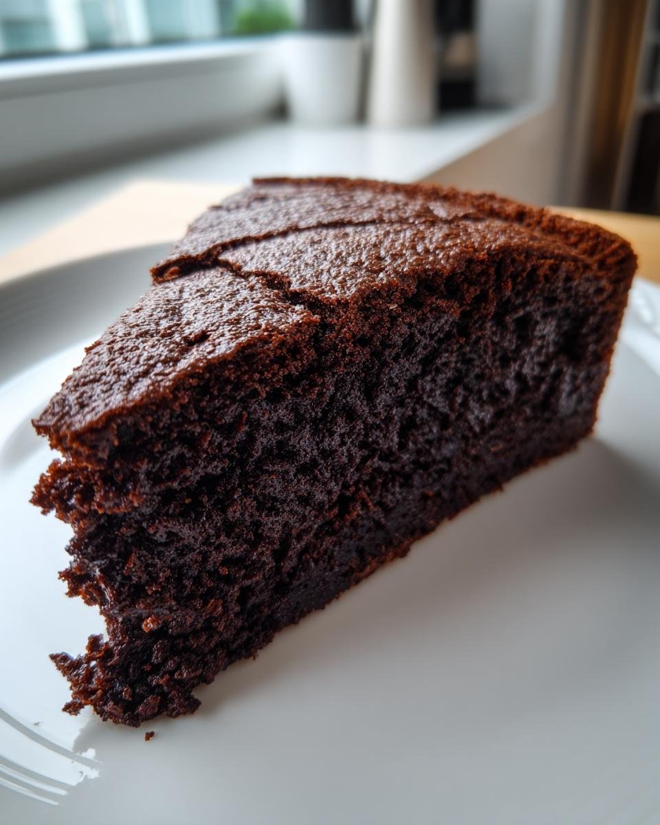 Flourless Greek Yogurt Chocolate Cake - detail 3