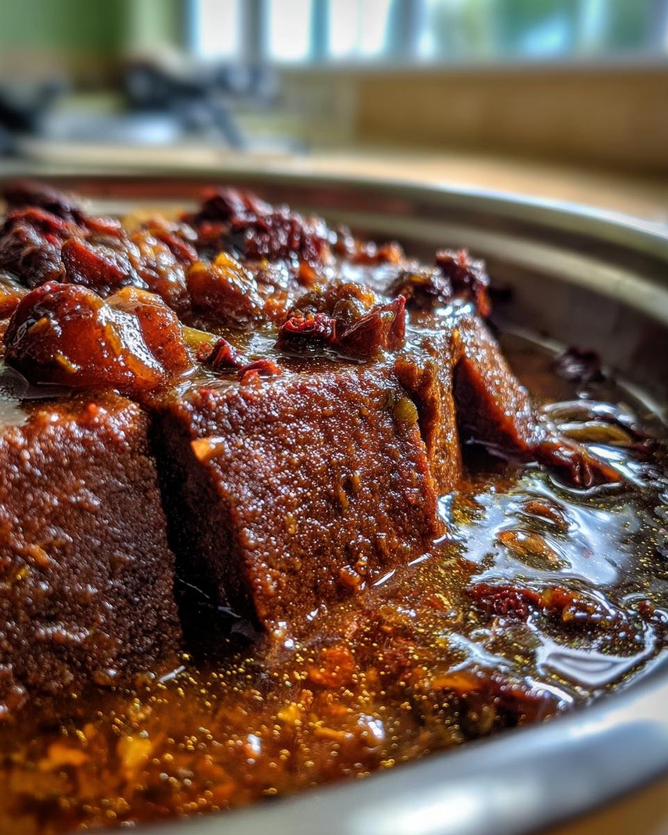 Foutou with Clear Sauce - detail 3