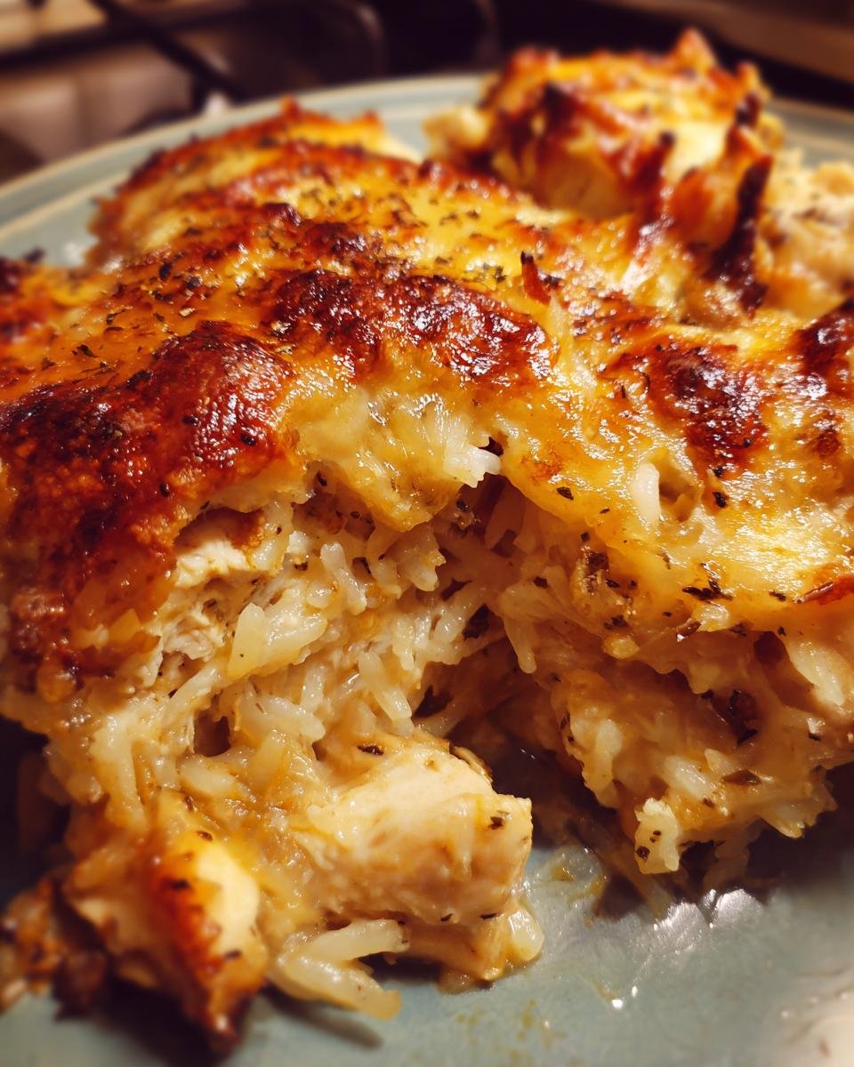 French Onion Chicken Rice Bake - detail 3