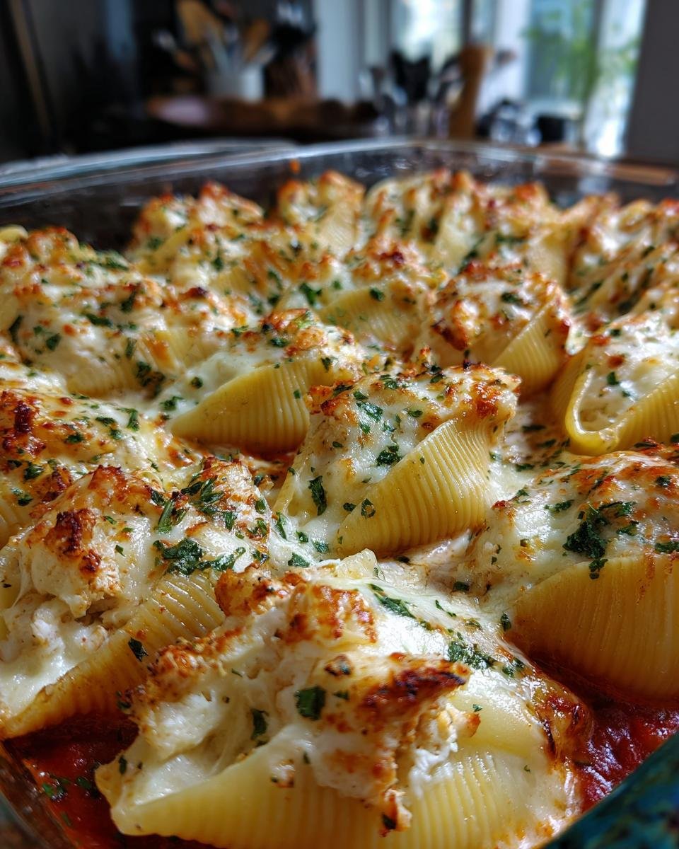 Garlic Butter Lobster Stuffed Shells - detail 1