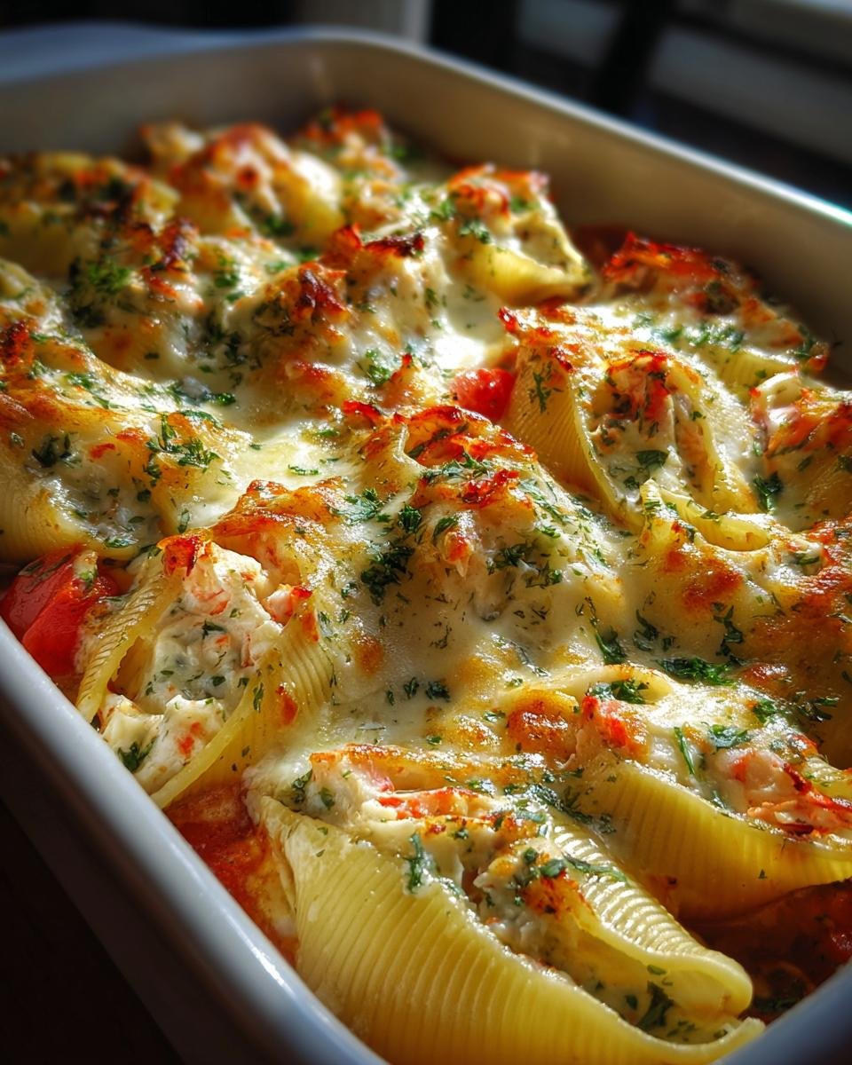 Garlic Butter Lobster Stuffed Shells - detail 4
