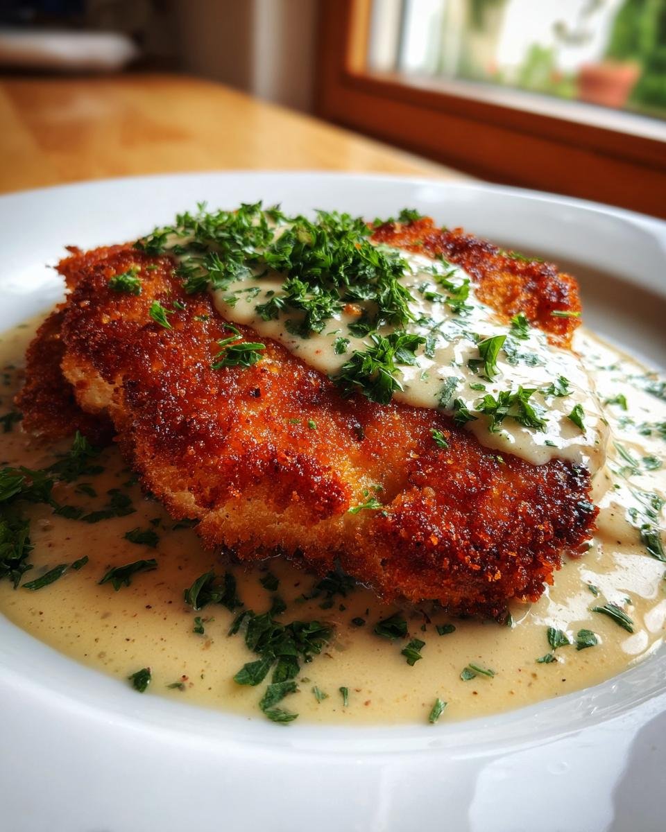 German Cream Schnitzel - detail 2