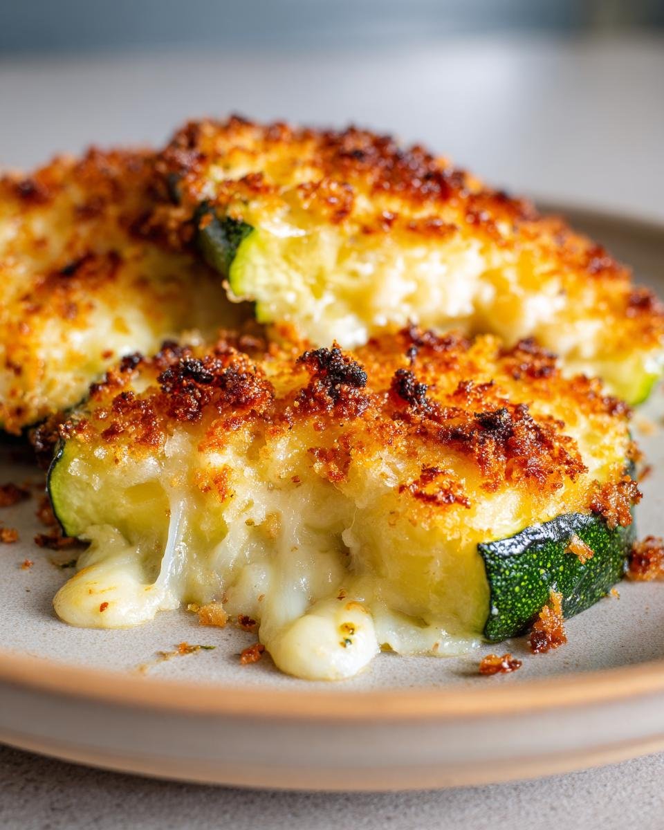 Gratinated Swiss Zucchini - detail 1