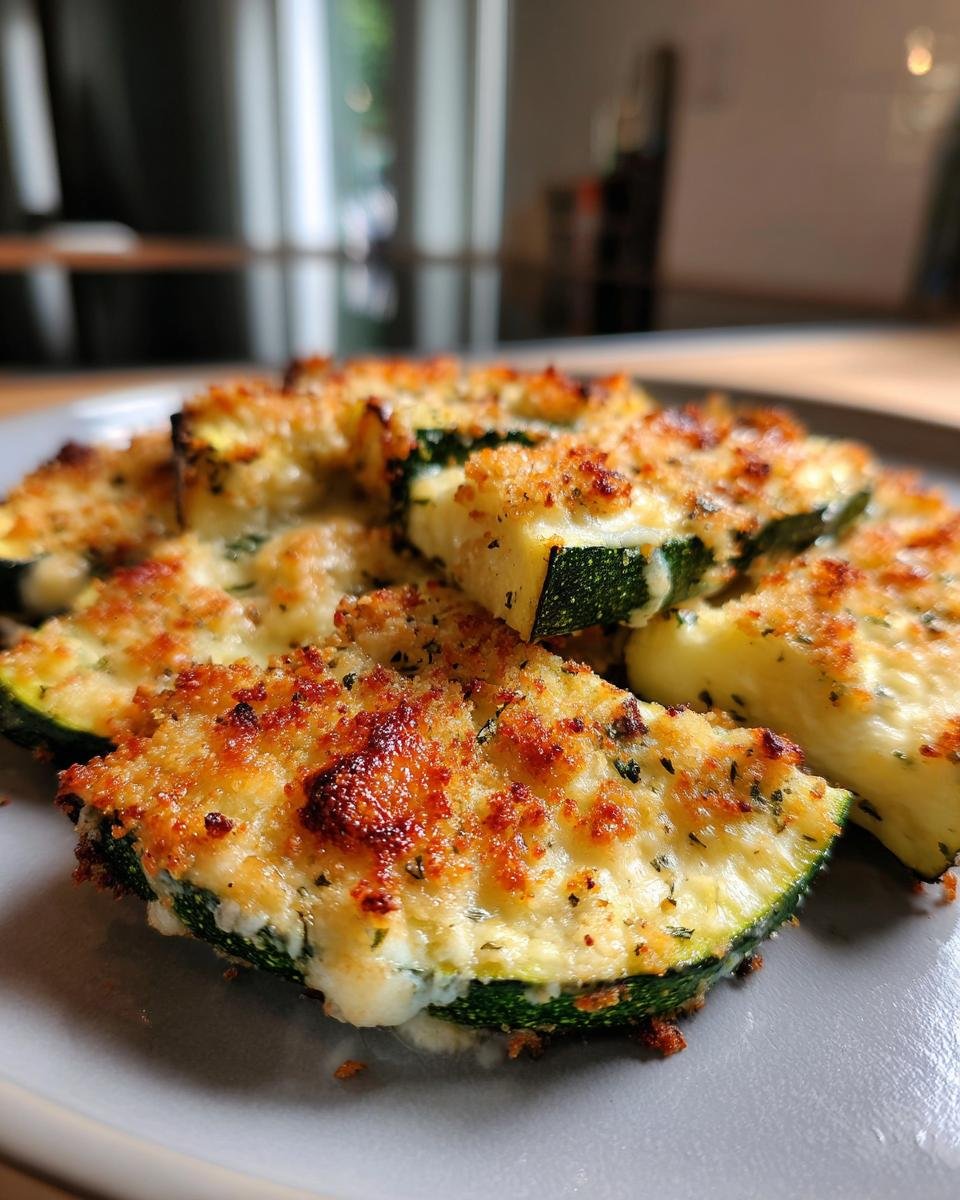 Gratinated Swiss Zucchini - detail 2