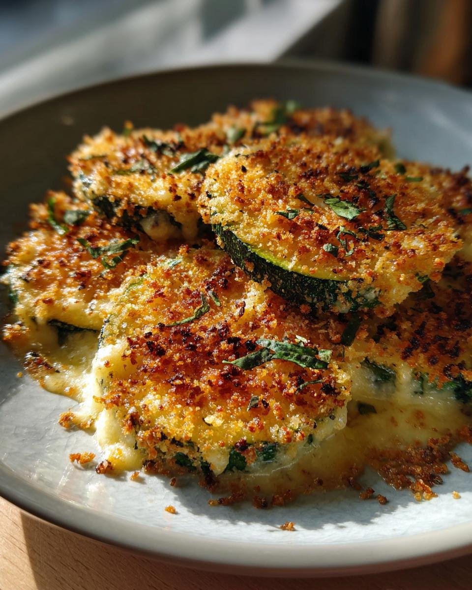 Gratinated Swiss Zucchini - detail 4