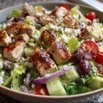 Grilled Mediterranean Chicken Salad