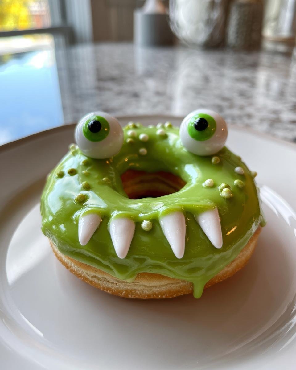 Halloween Monster Donuts - detail 1