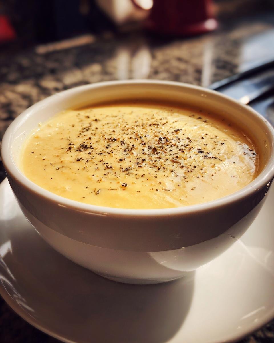 Homemade Cheese Soup - detail 1