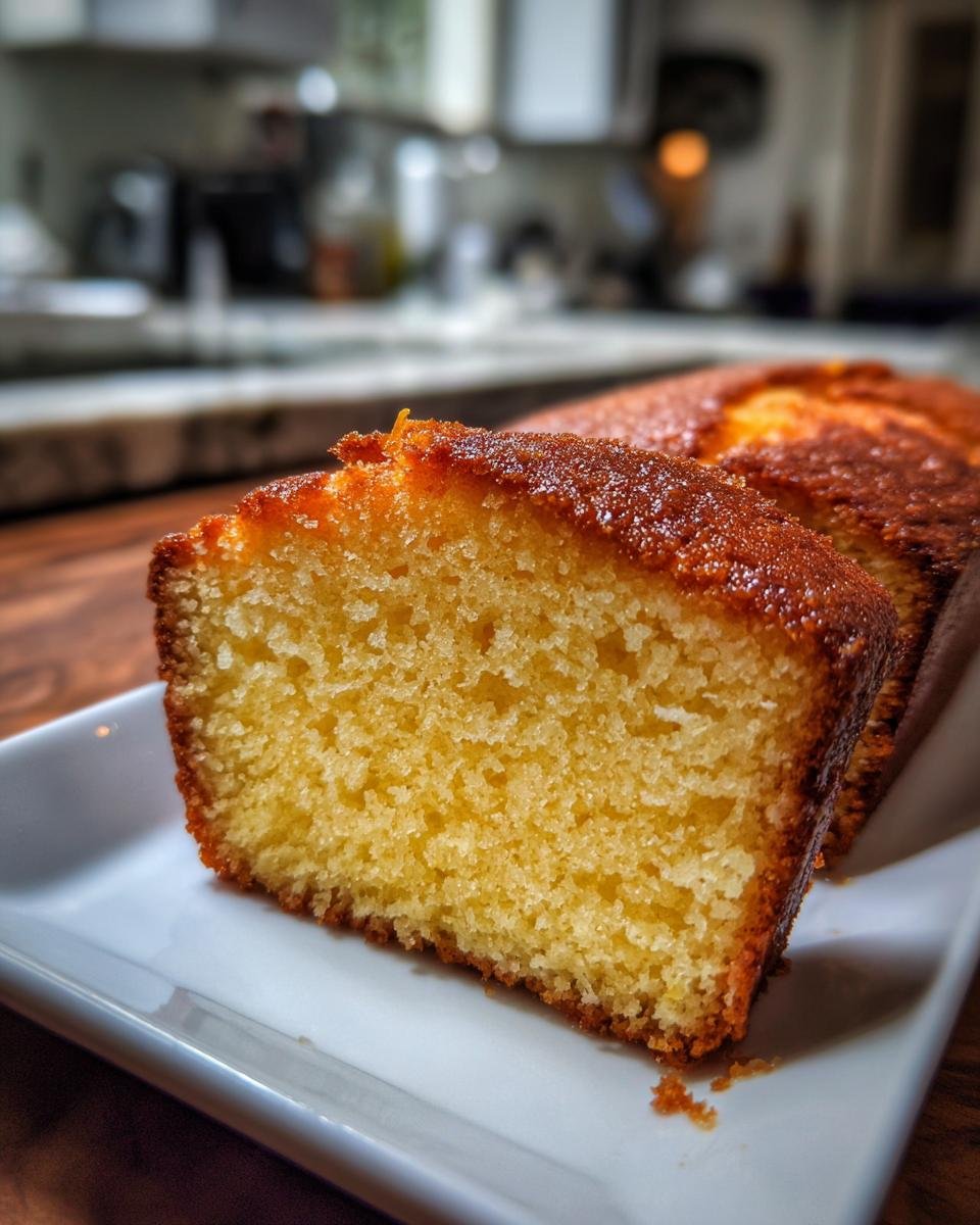 Homemade Orange Cake in a Blender - detail 1