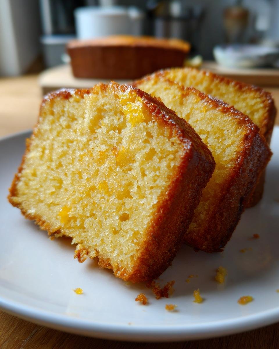 Homemade Orange Cake in a Blender - detail 2