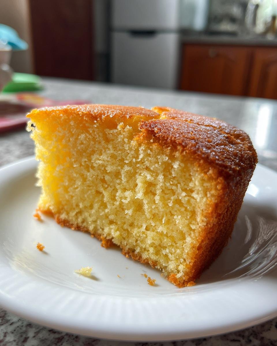 Homemade Orange Cake in a Blender - detail 3