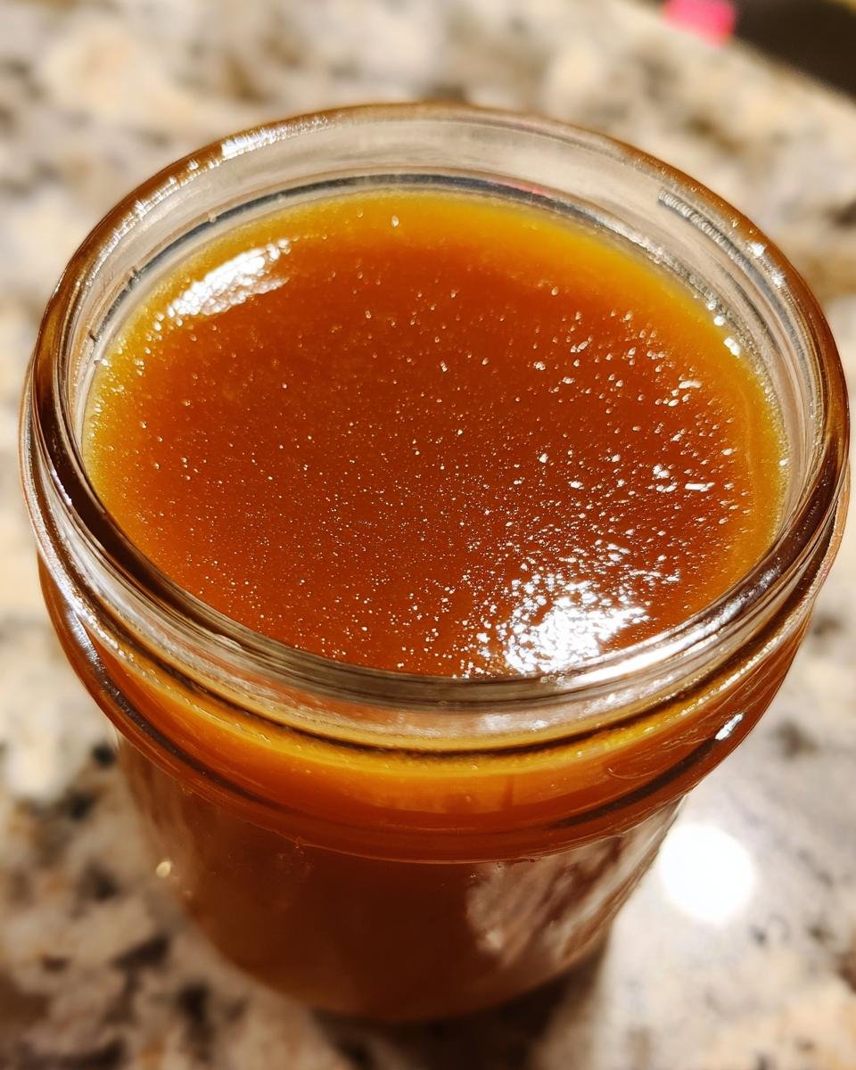 Homemade Sugar-Free Caramel Sauce - detail 2