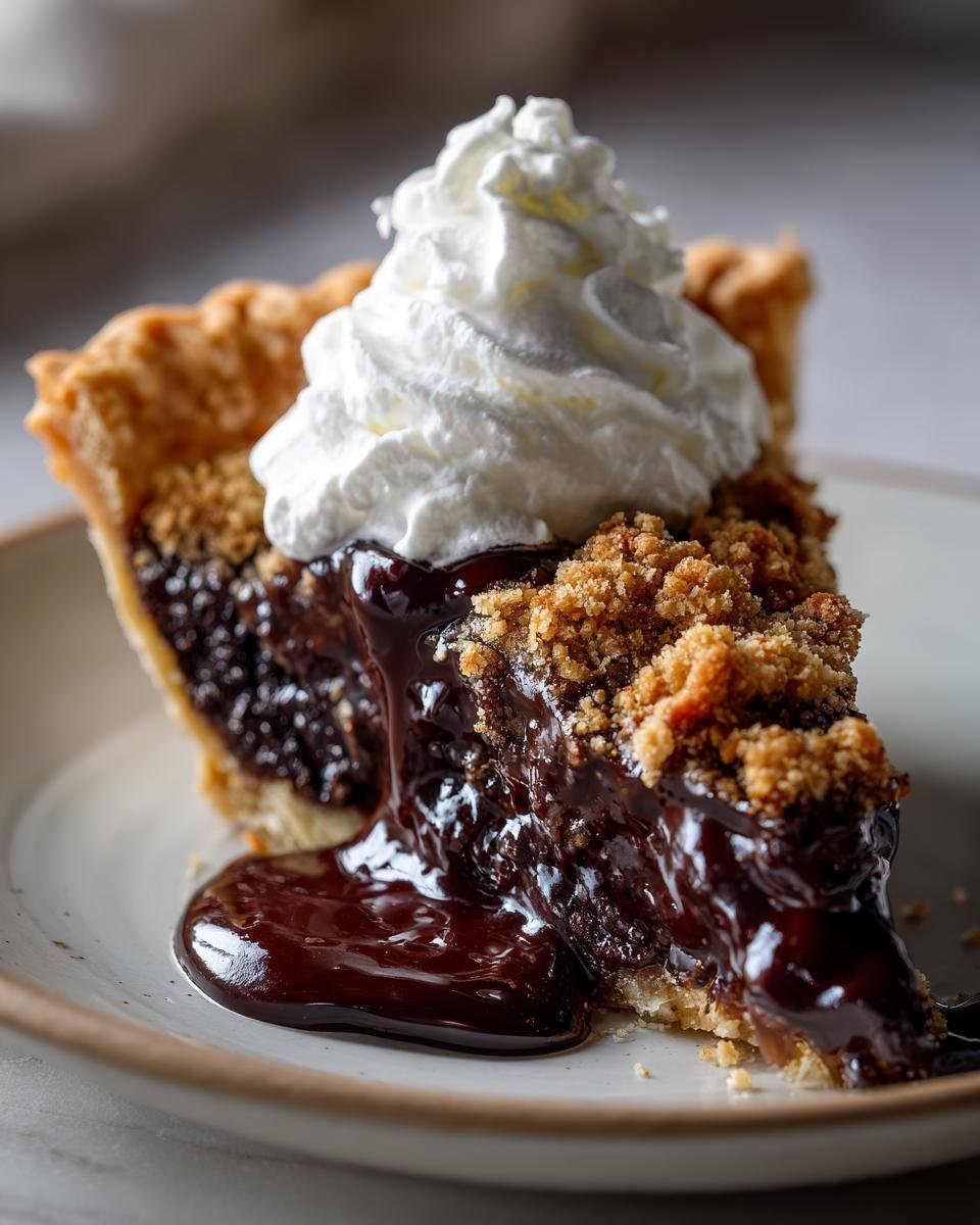 Hot Fudge Pie - detail 1