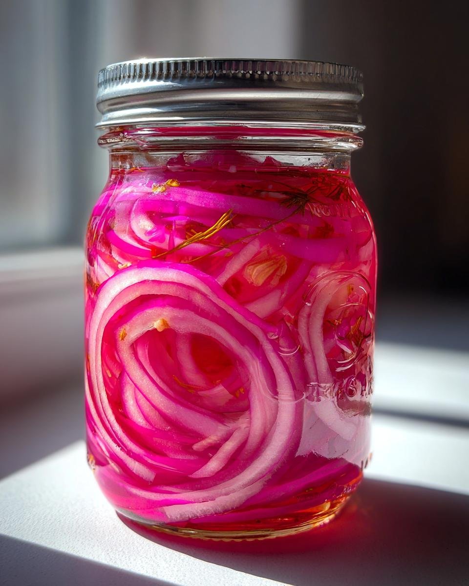 How to Make Pickled Red Onions - detail 1