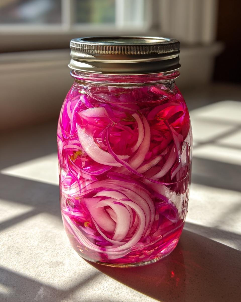 How to Make Pickled Red Onions - detail 2