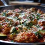 Italian Turkey Zucchini Skillet