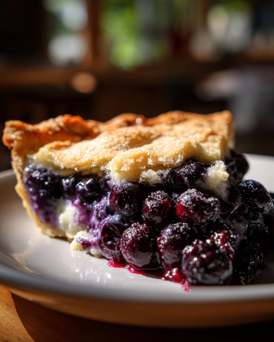 Keto Blueberry Cream Cheese Cobbler - detail 2