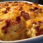 Kielbasa Cheesy Potato Casserole