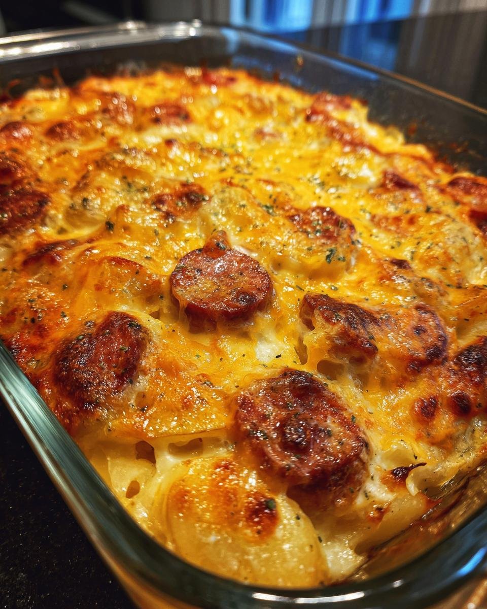 Kielbasa Cheesy Potato Casserole - detail 2
