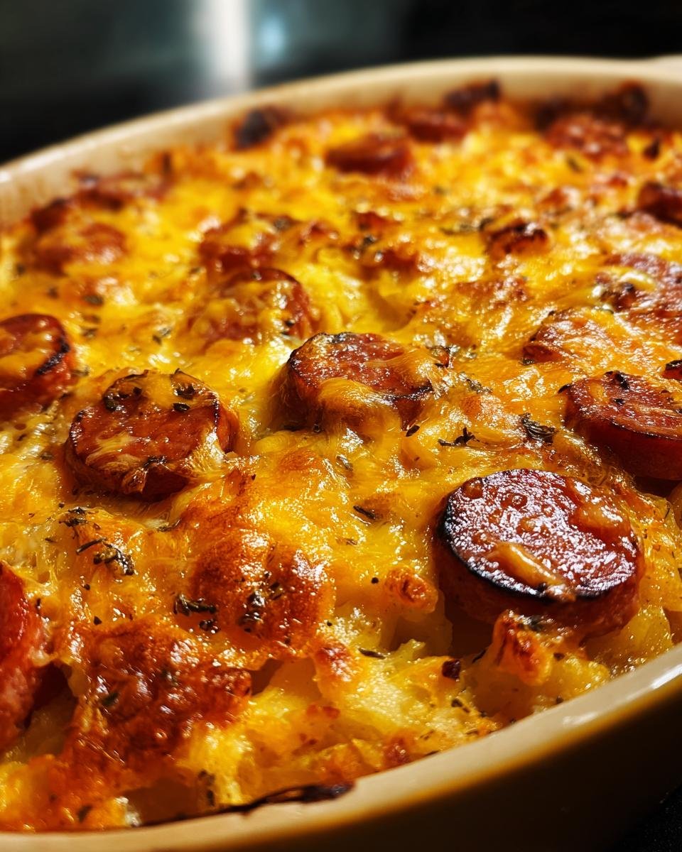 Kielbasa Cheesy Potato Casserole - detail 3