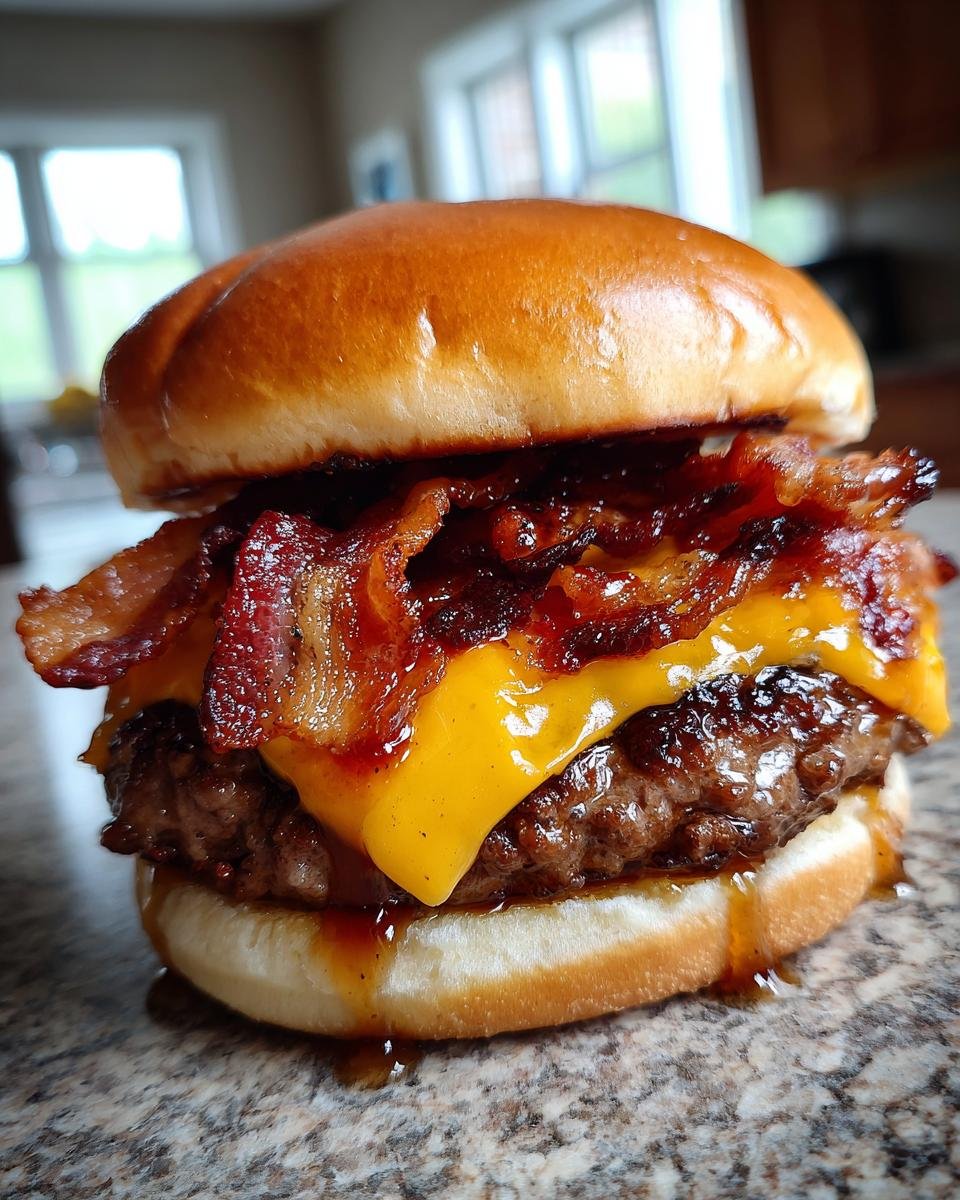 Maple Bacon Pancake Burger - detail 4
