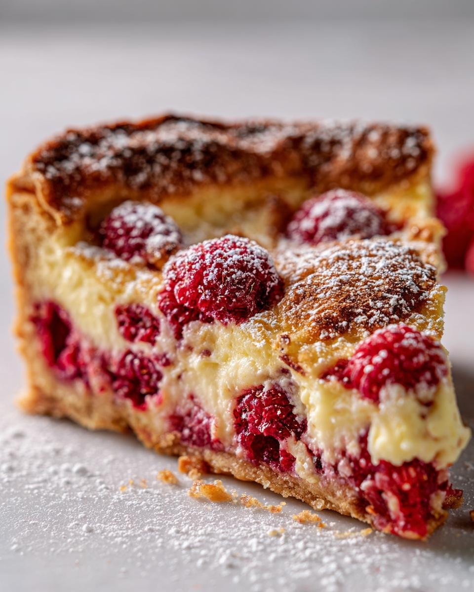 Mascarpone and Raspberry Tart - detail 2