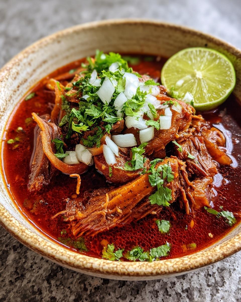Menudo (Beef Tripe Soup) - detail 3