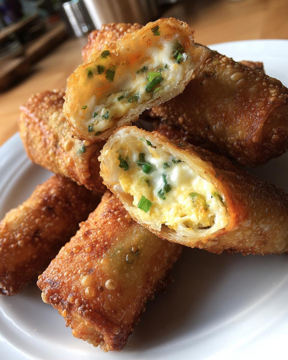 Mini Jalape&ntilde;o Popper Egg Rolls - detail 1
