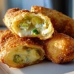 Mini Jalape&ntilde;o Popper Egg Rolls