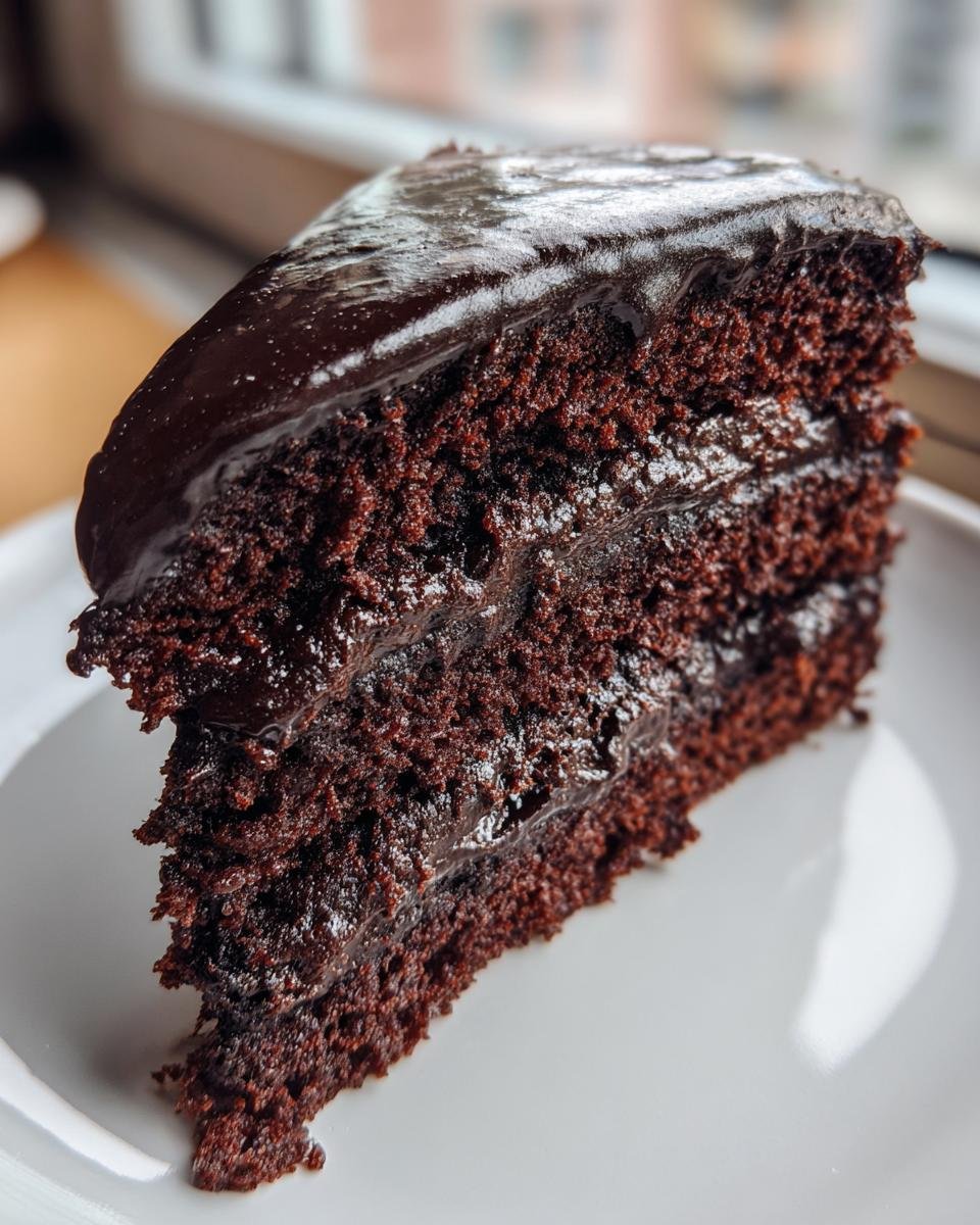 Mississippi Mud Cake - detail 1