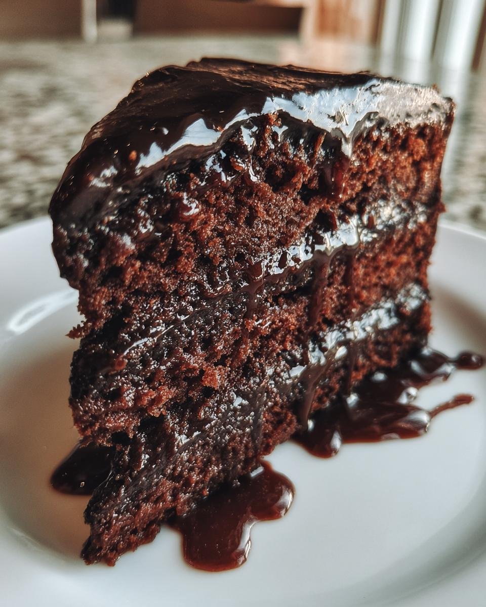 Mississippi Mud Cake - detail 2