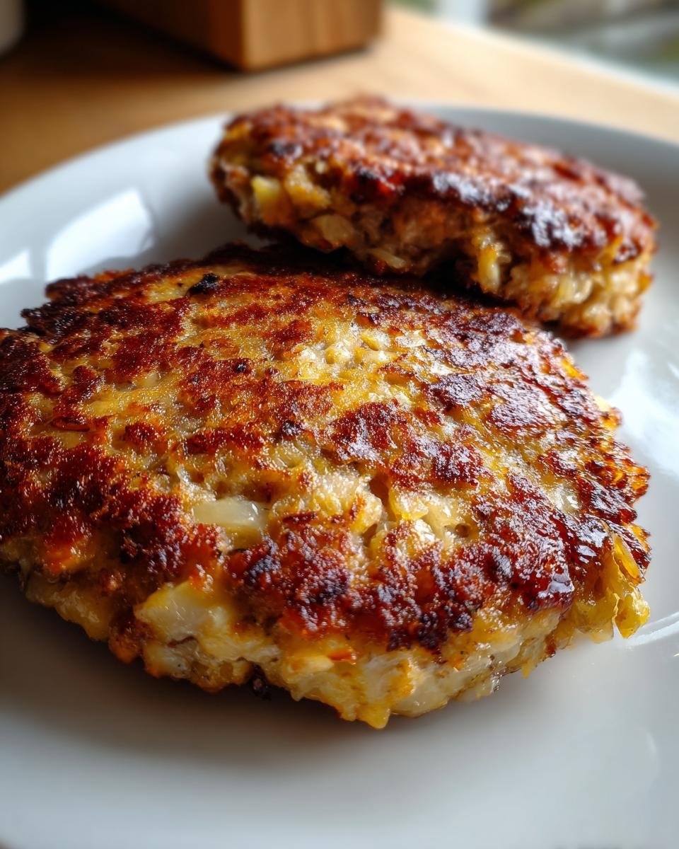 Oven-Baked Cabbage Burgers - detail 1