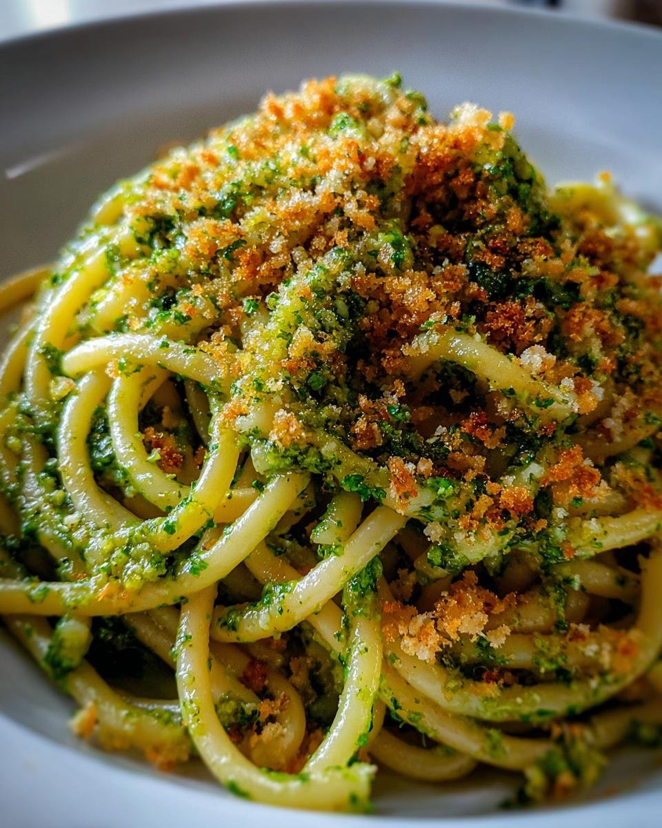 Panko Pesto Pasta - detail 3