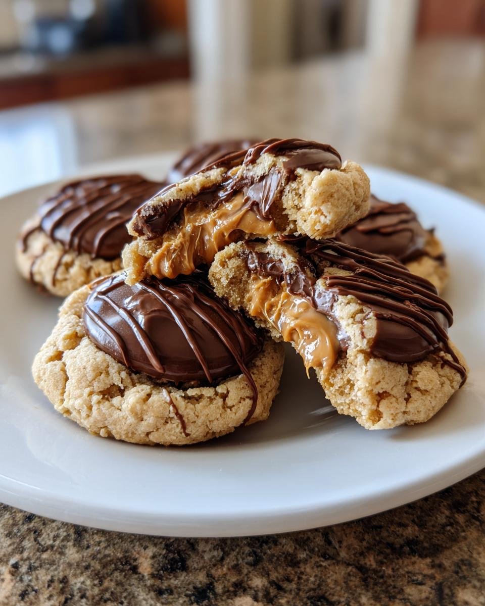 Peanut Butter Buckeye Cookies - detail 1
