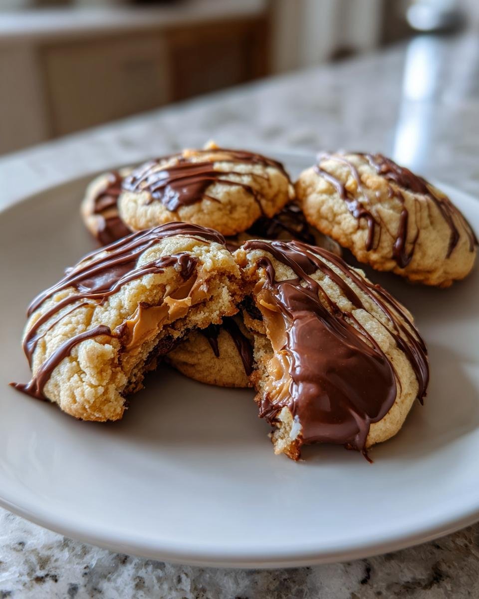 Peanut Butter Buckeye Cookies - detail 2