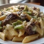 Philly Cheesesteak Pasta