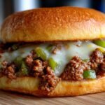 Philly Cheesesteak Sloppy Joes