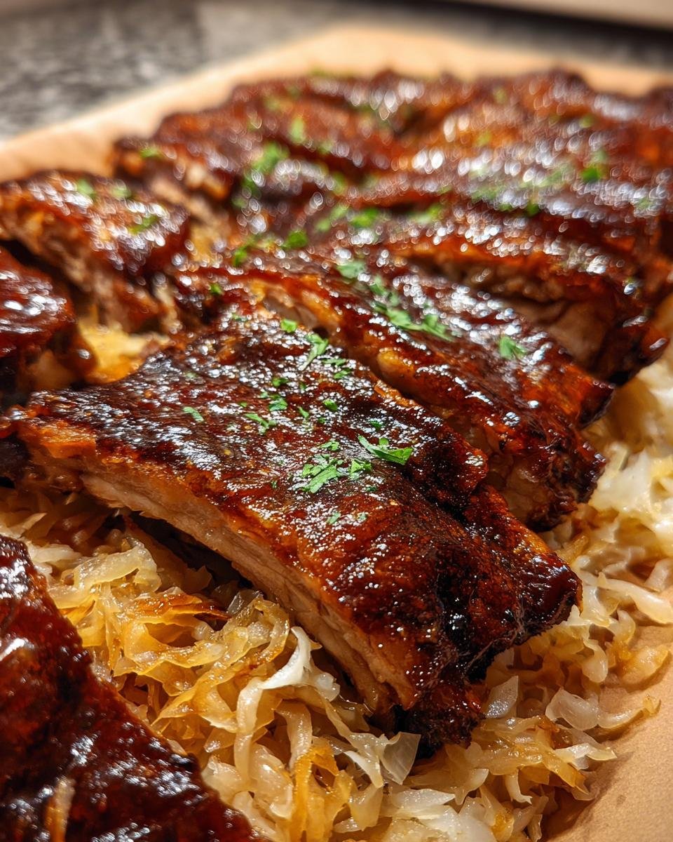 Polish Ribs with Sauerkraut - detail 3