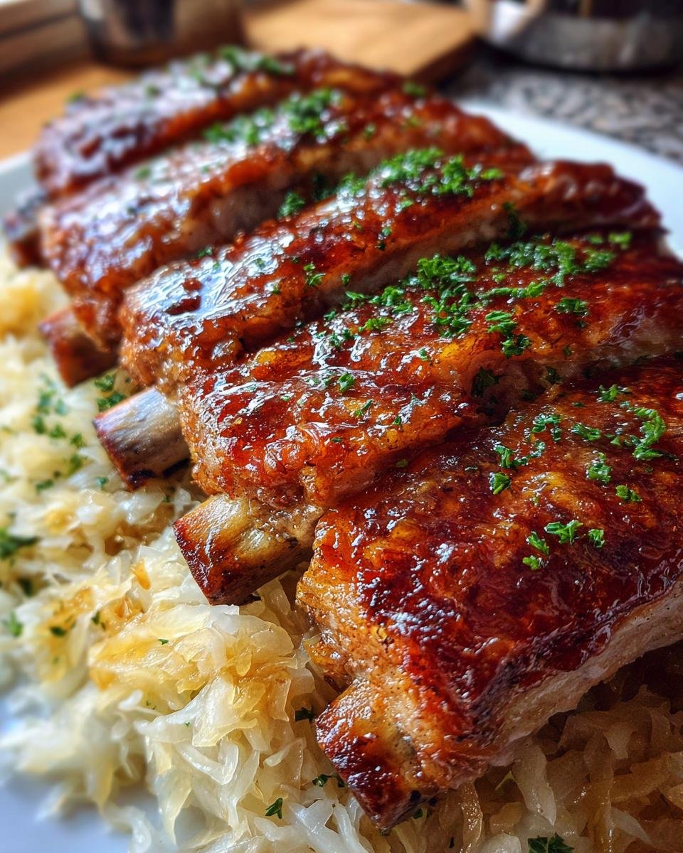 Polish Ribs with Sauerkraut - detail 4